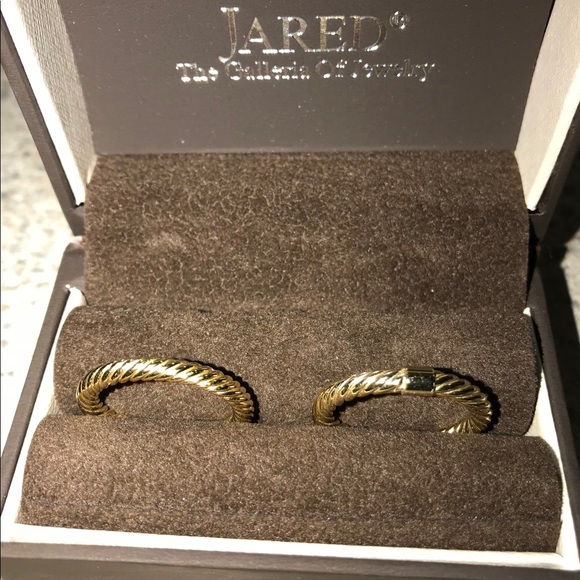Gold Stackable Rings Set - Picture 2 of 5